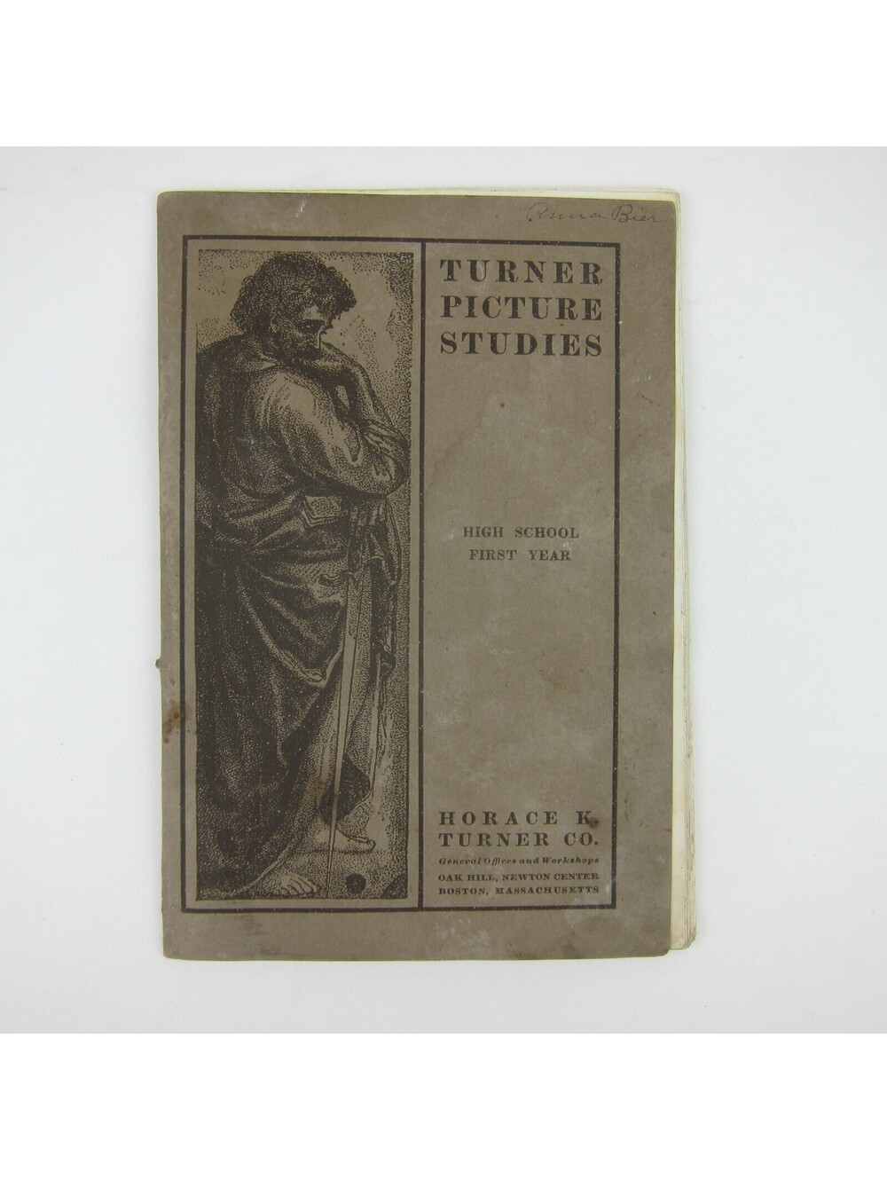 Turner Picture Studies Art Horace K. Turner Co Boston Massachusetts Antique 1908